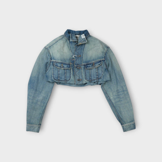 MIHARA YASUHIRO CROPPED DENIM JACKET