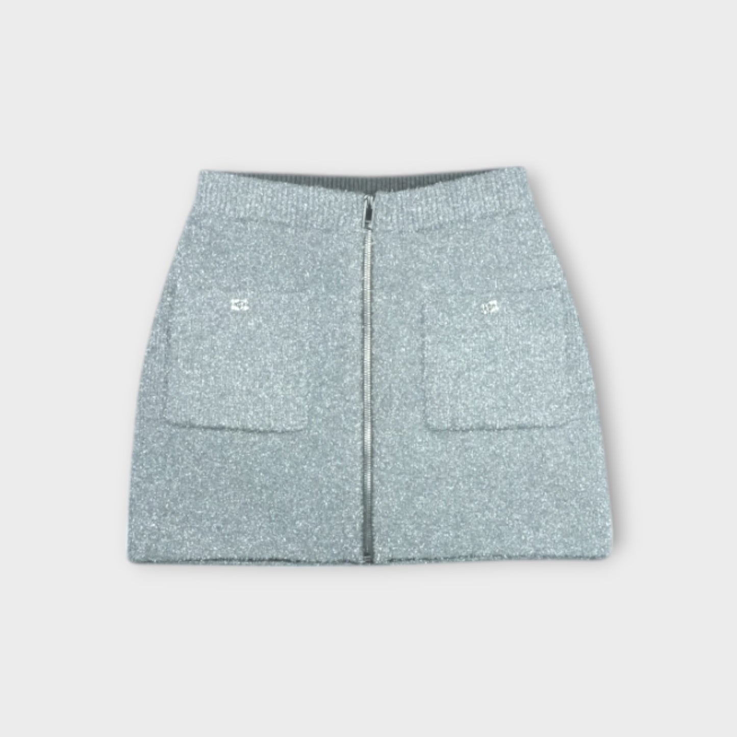 GANNI Sparkle Doubleface Mini Skirt