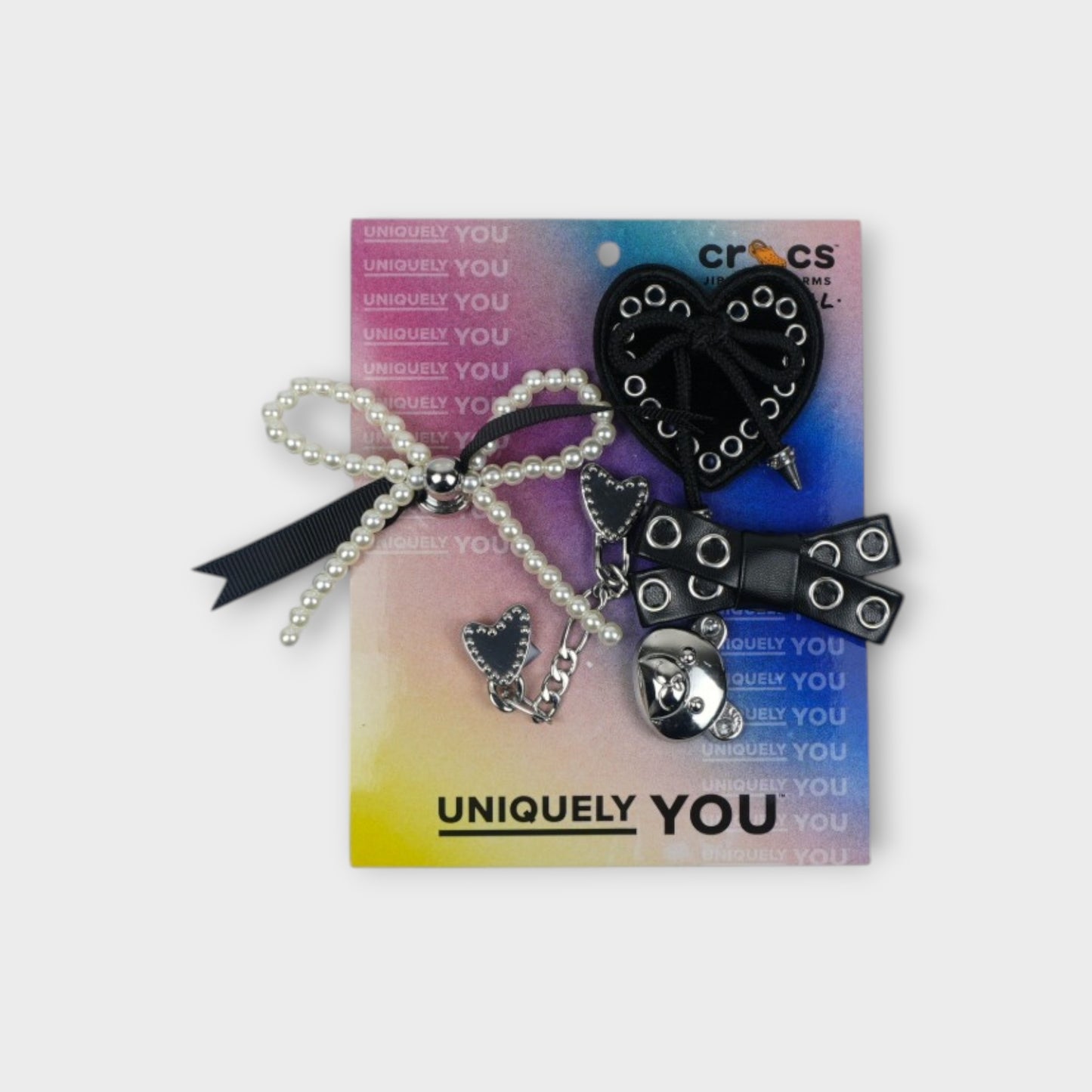 crocs Jibbitz charms Indie Luxe Silver 5 Pack