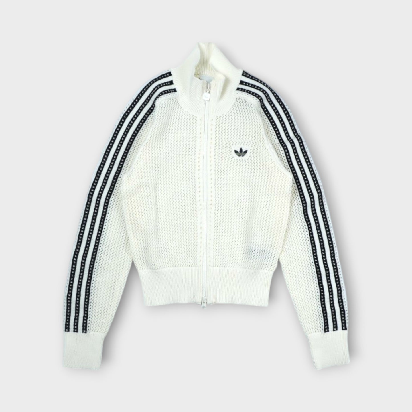 adidas KNITTED CROCHET FIREBIRD TRACK TOP