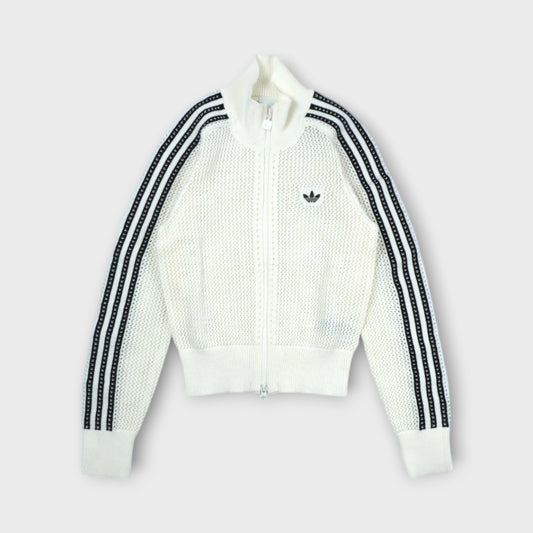 adidas KNITTED CROCHET FIREBIRD TRACK TOP