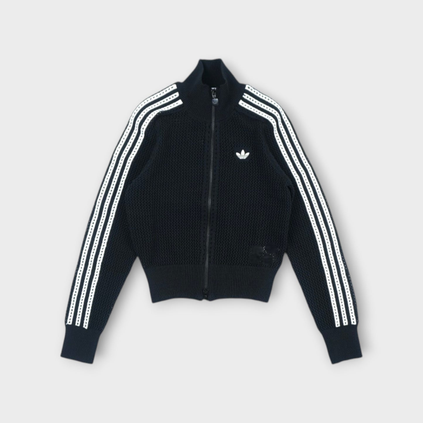 adidas KNITTED CROCHET FIREBIRD TRACK TOP