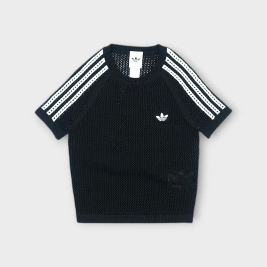 adidas KNITTED CROCHET CALI TEE