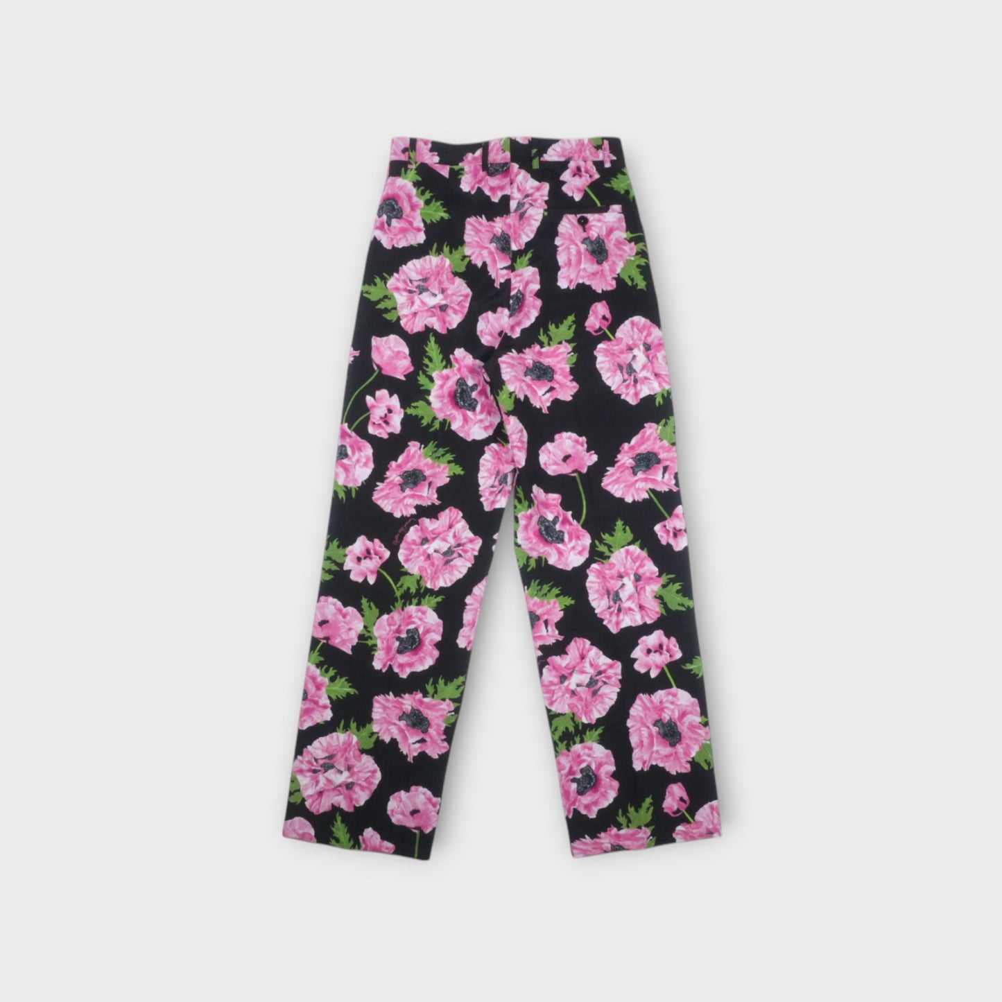 STELLA McCARTNEY POPPY PRINT LOOSE TROUSERS