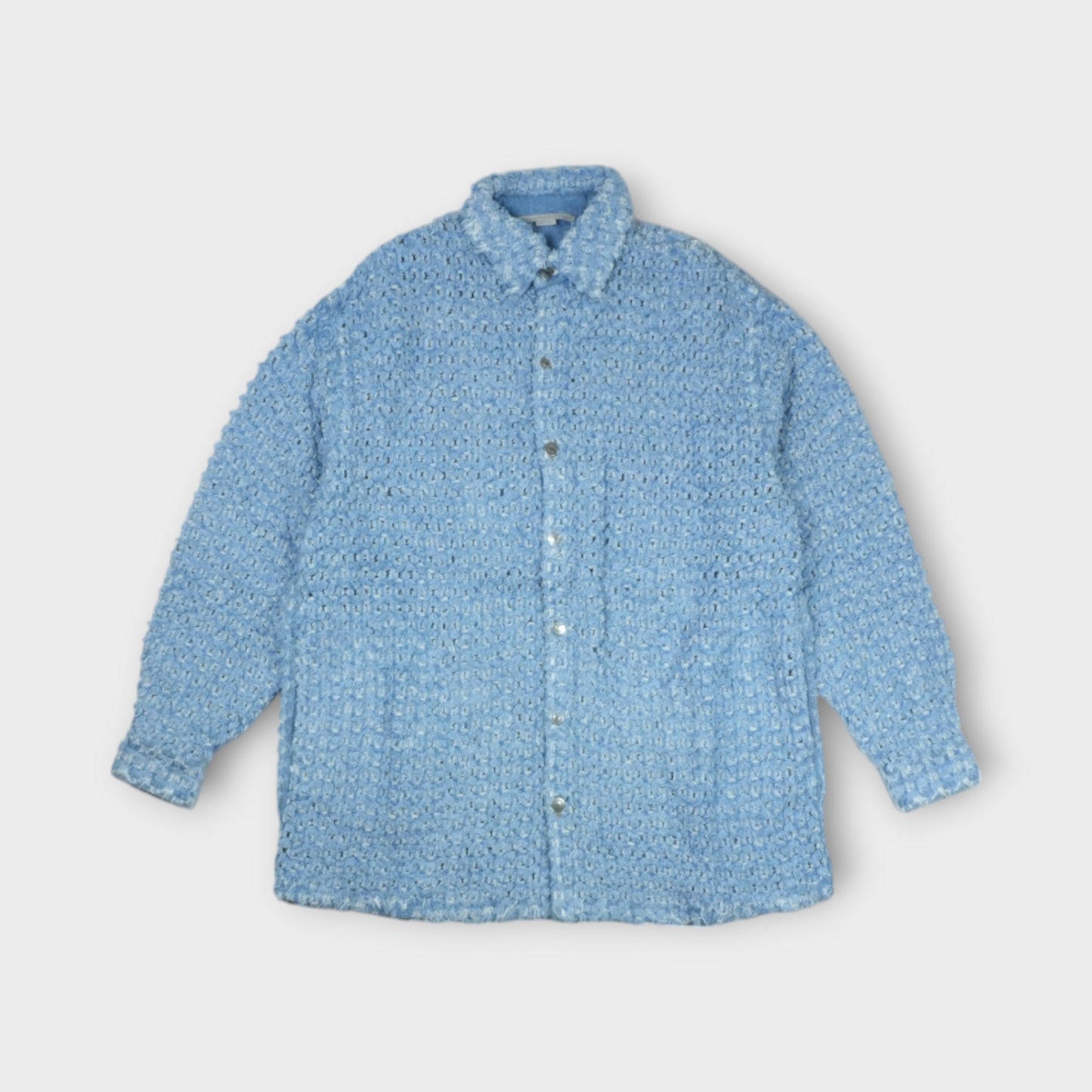 STELLA McCARTNEY BOUCLE DENIM SHIRT