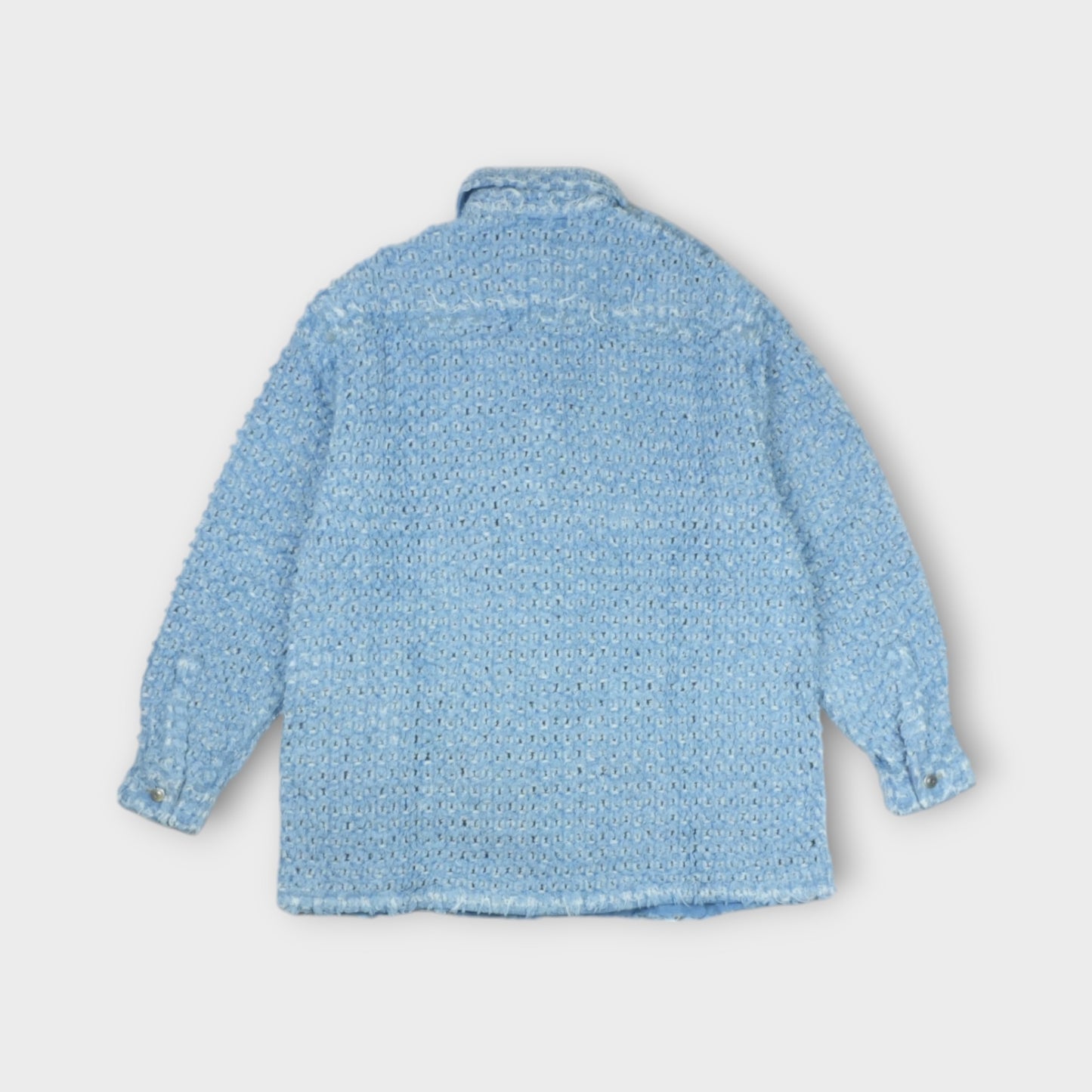 STELLA McCARTNEY BOUCLE DENIM SHIRT