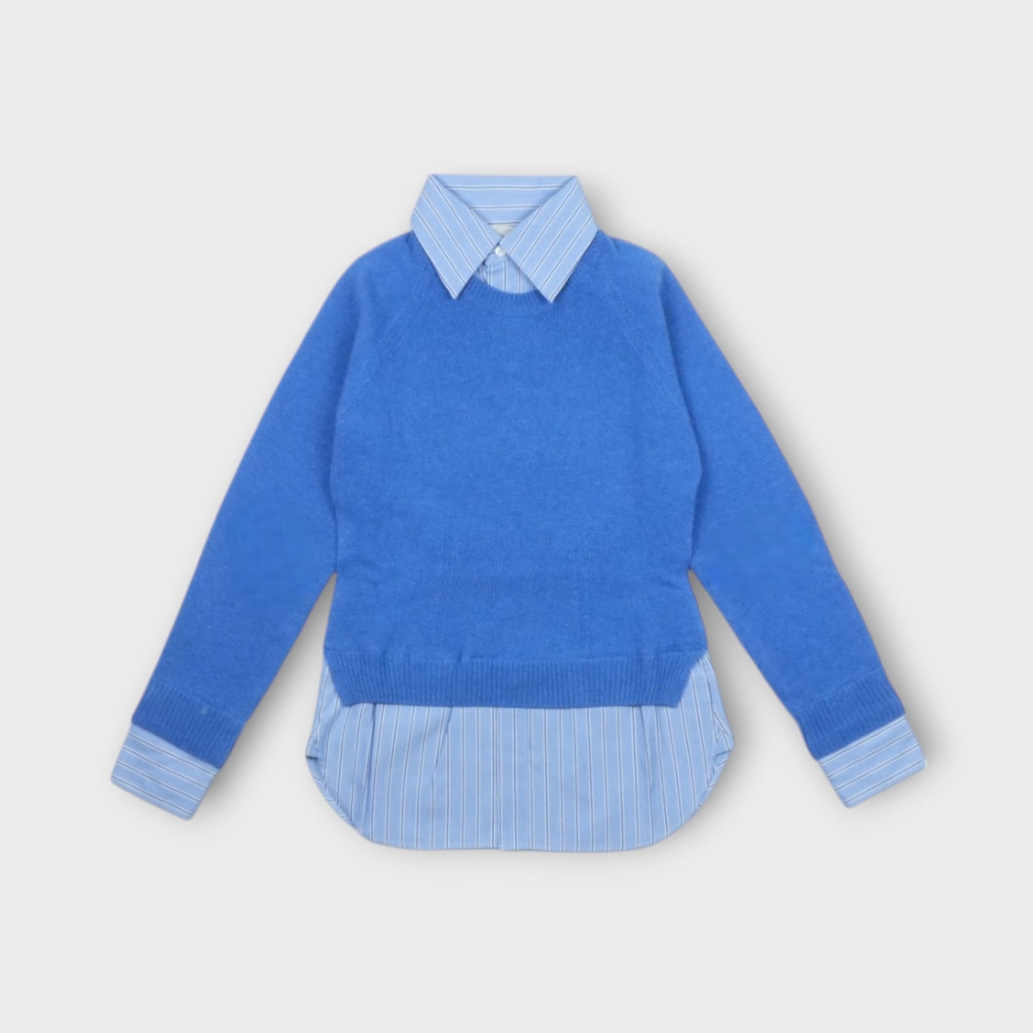 STELLA McCARTNEY KNIT AND SHIRTING JUMPER