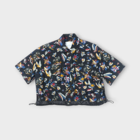 sacai Car Race / Tropical Print Shirt