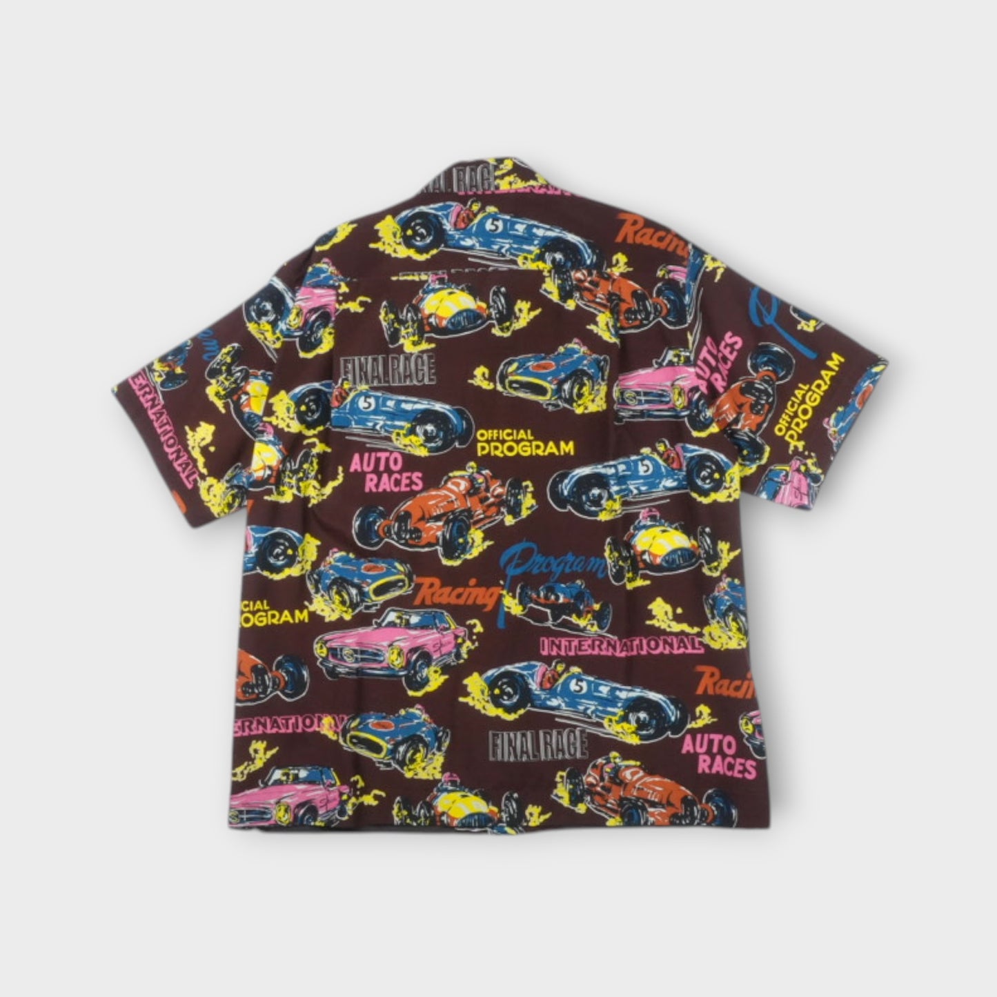 sacai Car Race / Tropical Print Shirt