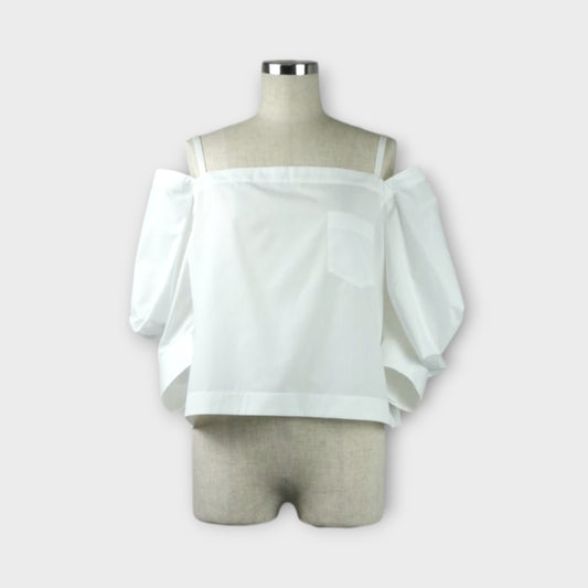 sacai Cotton Poplin Pullover