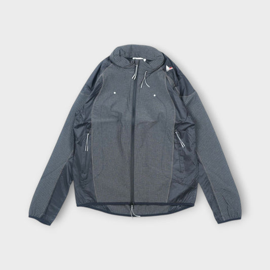 ROA Numb Pinstriped Hooded Wind Jack