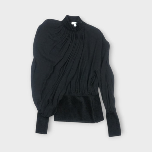 ALAÏA CAPE BLOUSE