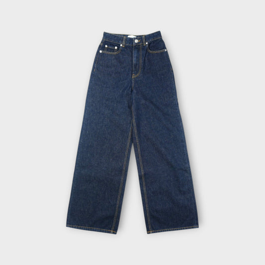 GANNI Essentials Rinse Denim Lari