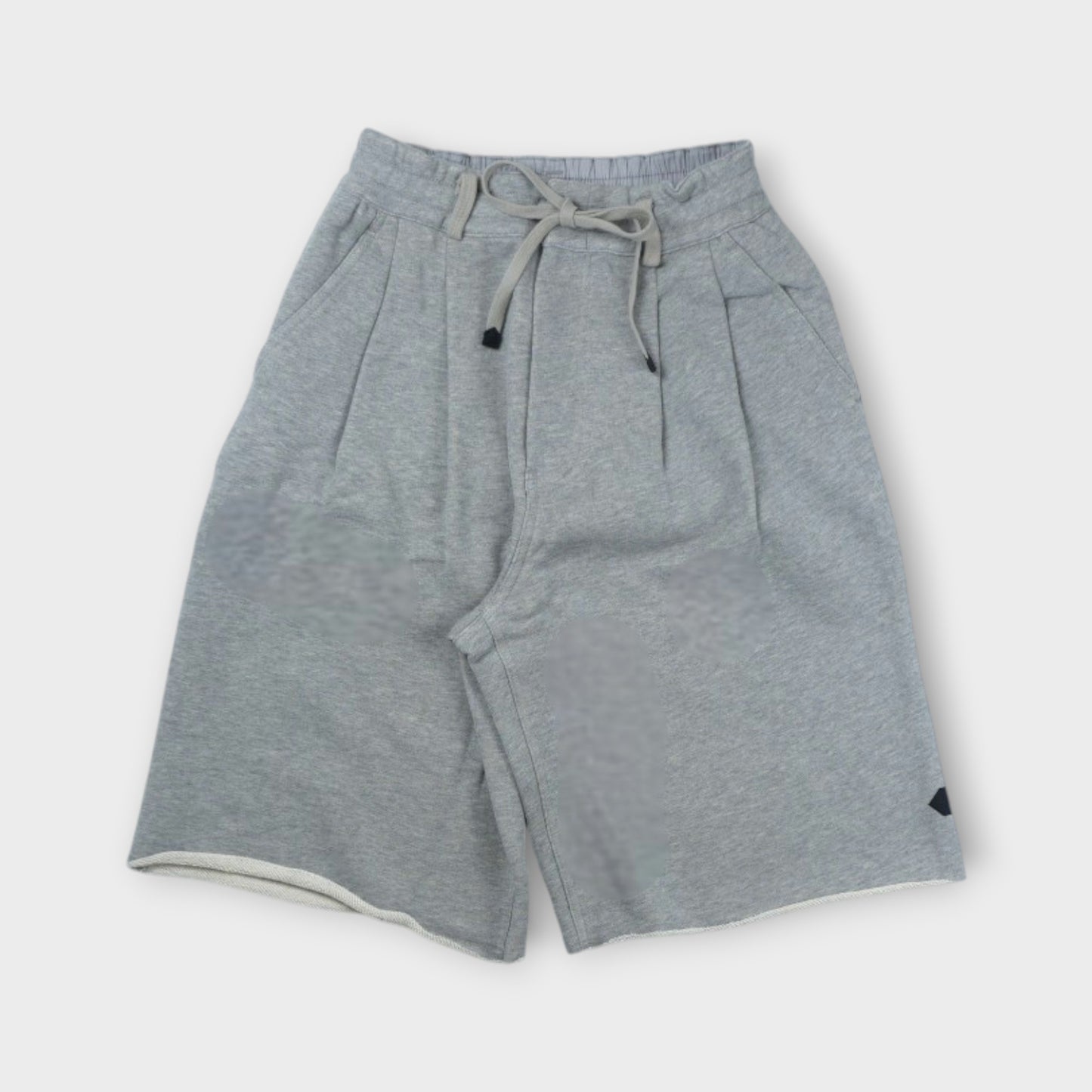 DSM kei ninomiya PLEATED SHORTS COTTON BACK P
