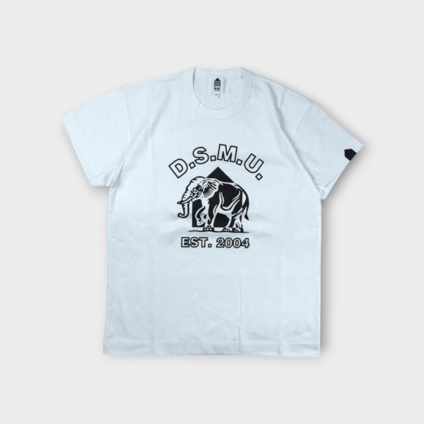 DSM kei ninomiya SS T-SHIRT “D.S.M.U”COTTON