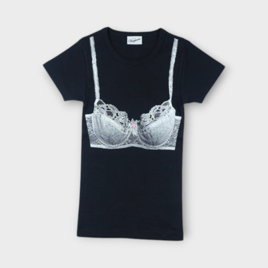 Vaquera WOMEN BRA BABY TEE KNIT