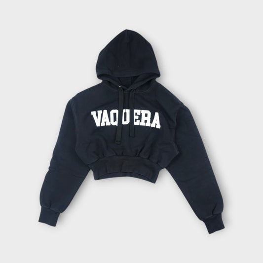 Vaquera WOMEN SHOULDER PAD HOODIE KNIT