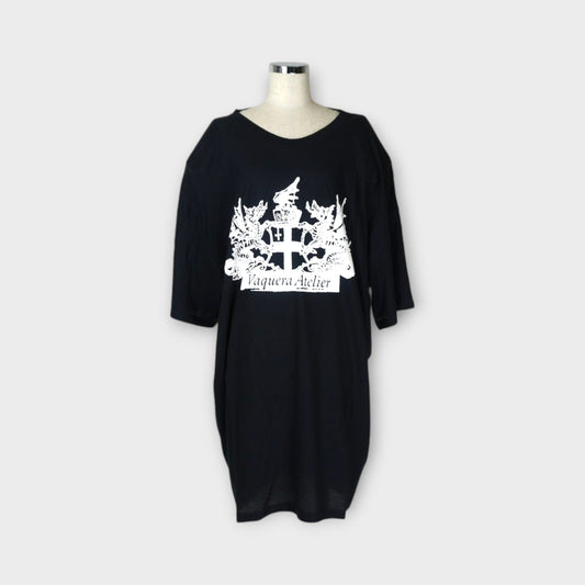 Vaquera WOMEN SHOULDER PAD TALL TEE KNIT