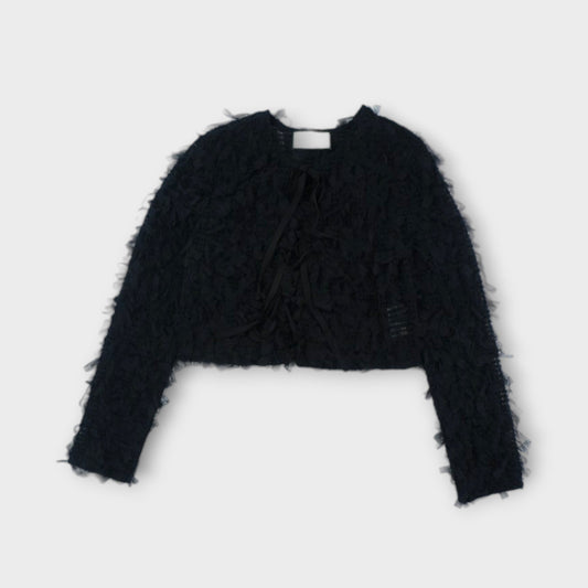 leur logette Stretch tulle top