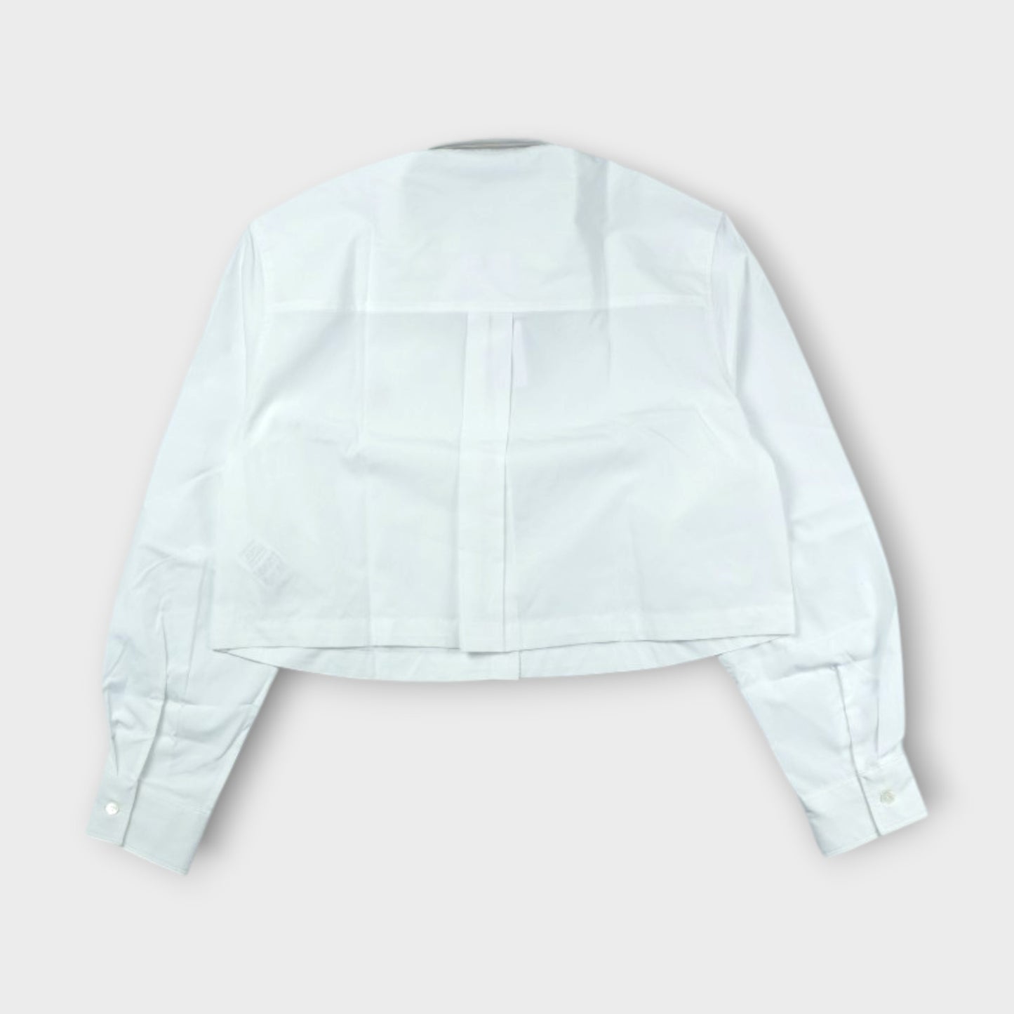 MAISON KITSUNÉ BABY FOX CROPPED SHIRT