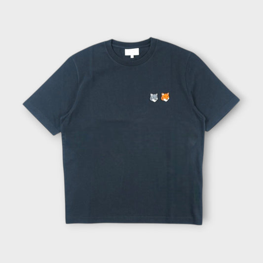 MAISON KITSUNÉ DOUBLE FOX HEAD COMFORT TEE-SHIRT