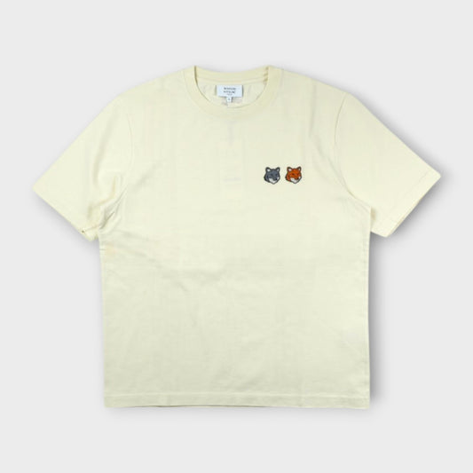 MAISON KITSUNÉ DOUBLE FOX HEAD COMFORT TEE-SHIRT