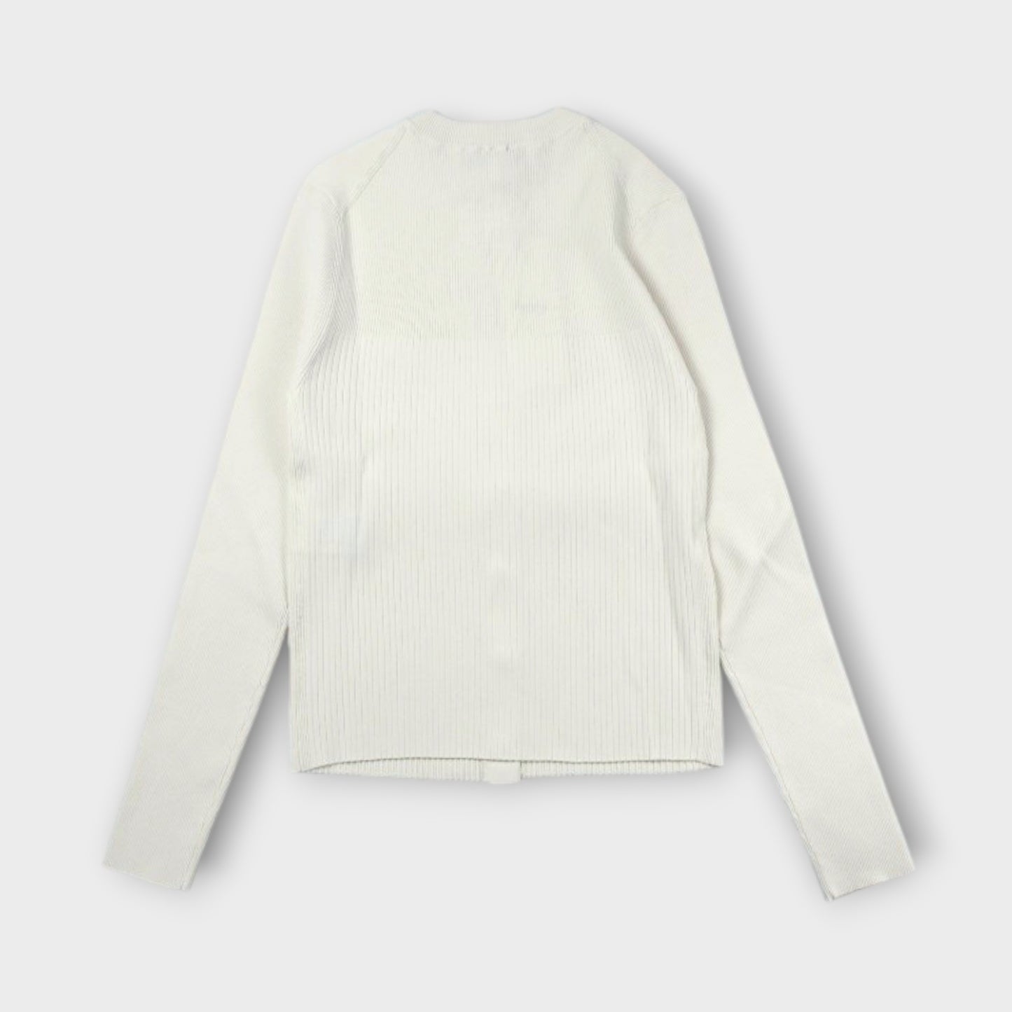MAISON KITSUNÉ BABY FOX PLEAT RIB CARDIGAN