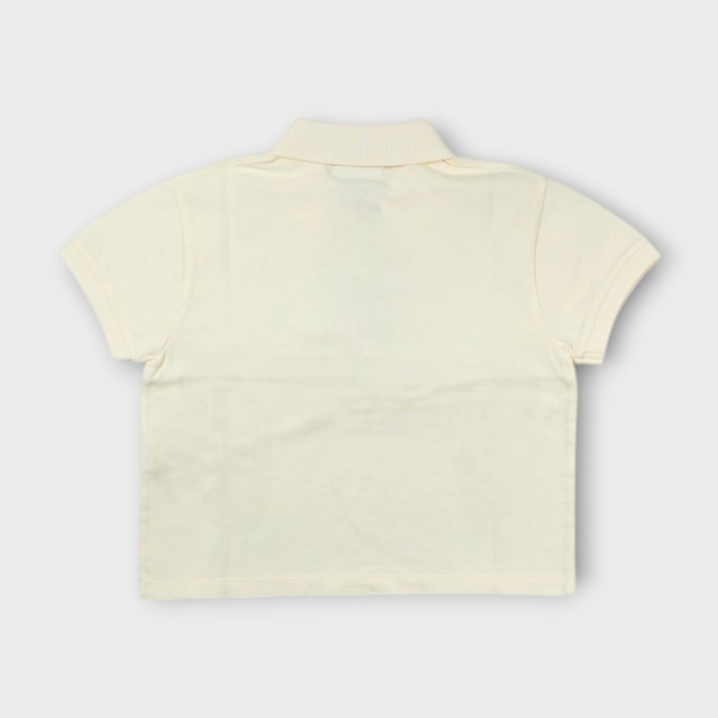 MAISON KITSUNÉ BABY FOX CROPPED POLO