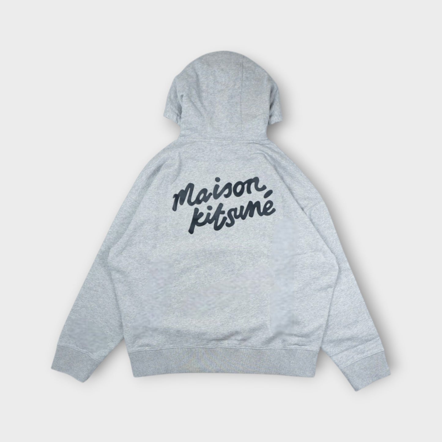 MAISON KITSUNÉ  HANDWRITING OVERSIZE HOODIE