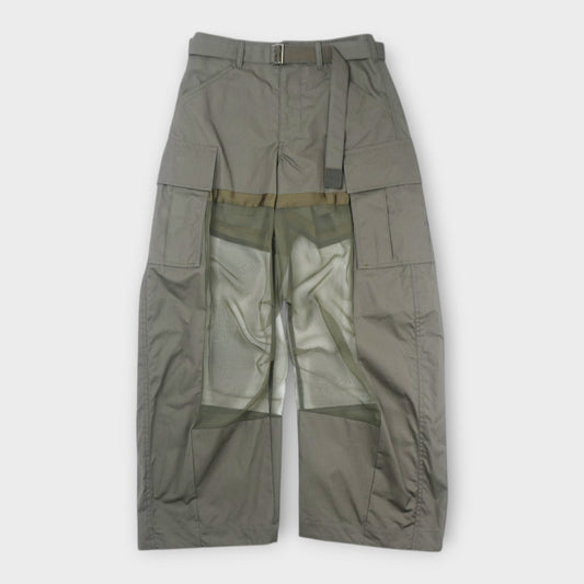 sacai WOMEN Cotton Coating Pants