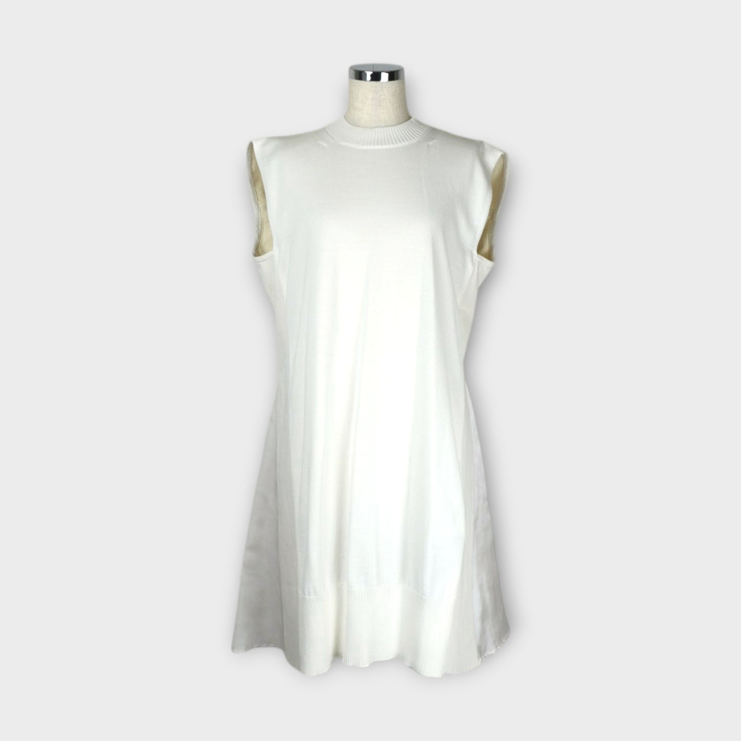 sacai WOMEN Denim x Knit Dress