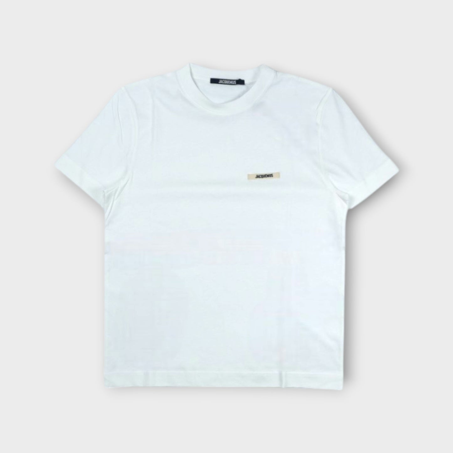 JACQUEMUS LE TSHIRT GROS GRAIN MC