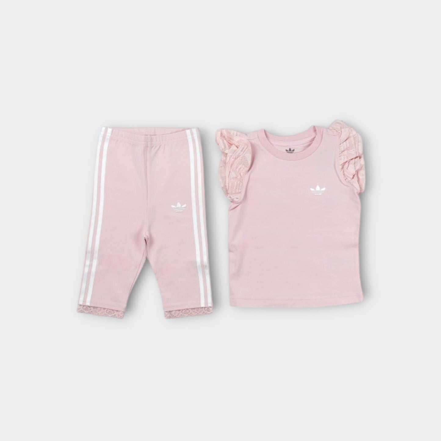 adidas KIDS ORI LACE 3/4 TIGHTS TEE SET