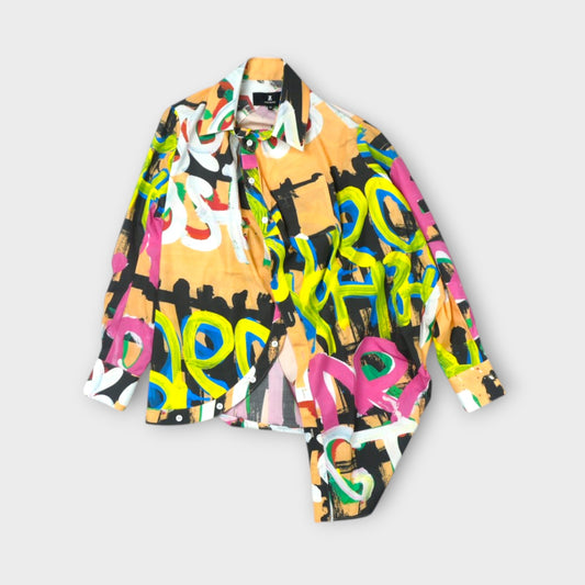 ANREALAGE × HERALBONY BALL SHIRT