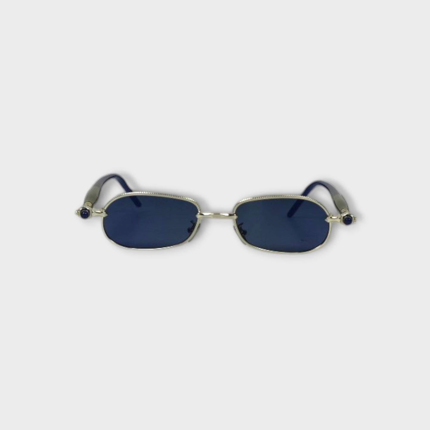 KUBORAUM sunglasses&case P78 52-18 LGB D.Blue