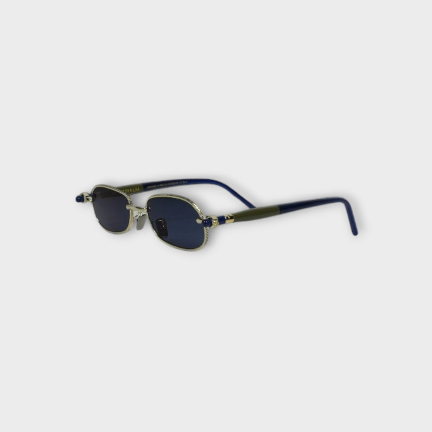 KUBORAUM sunglasses&case P78 52-18 LGB D.Blue