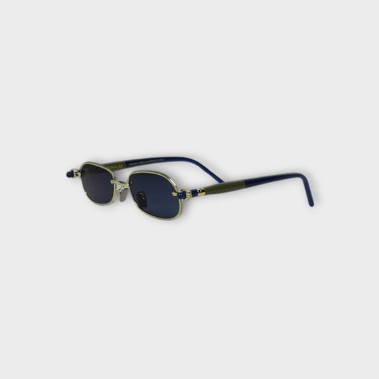 KUBORAUM sunglasses&case P78 52-18 LGB D.Blue