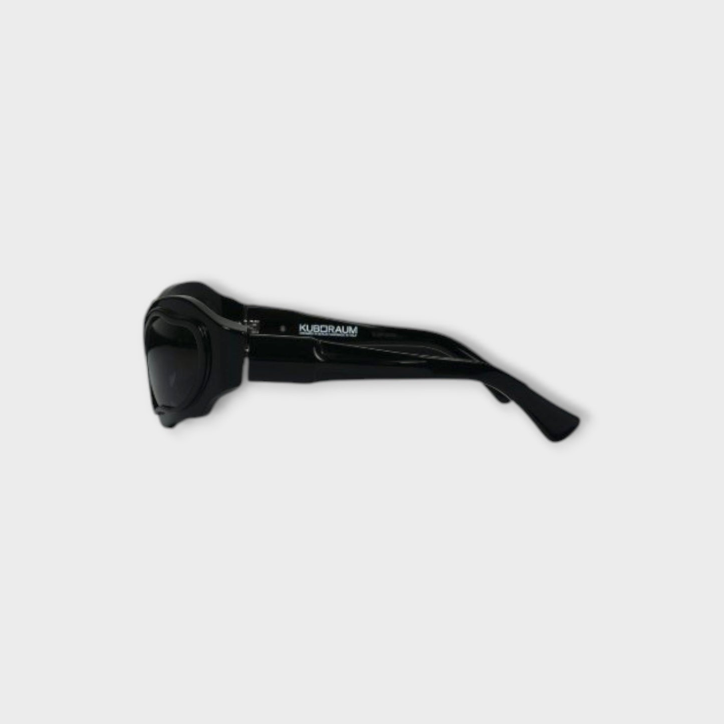 KUBORAUM sunglasses&case E22 58-23 BS grey