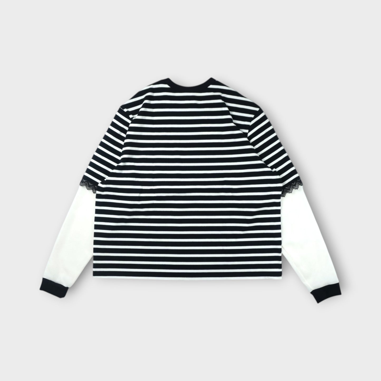 WESTFALL STRIPED LACE DOUBLE SHIRT