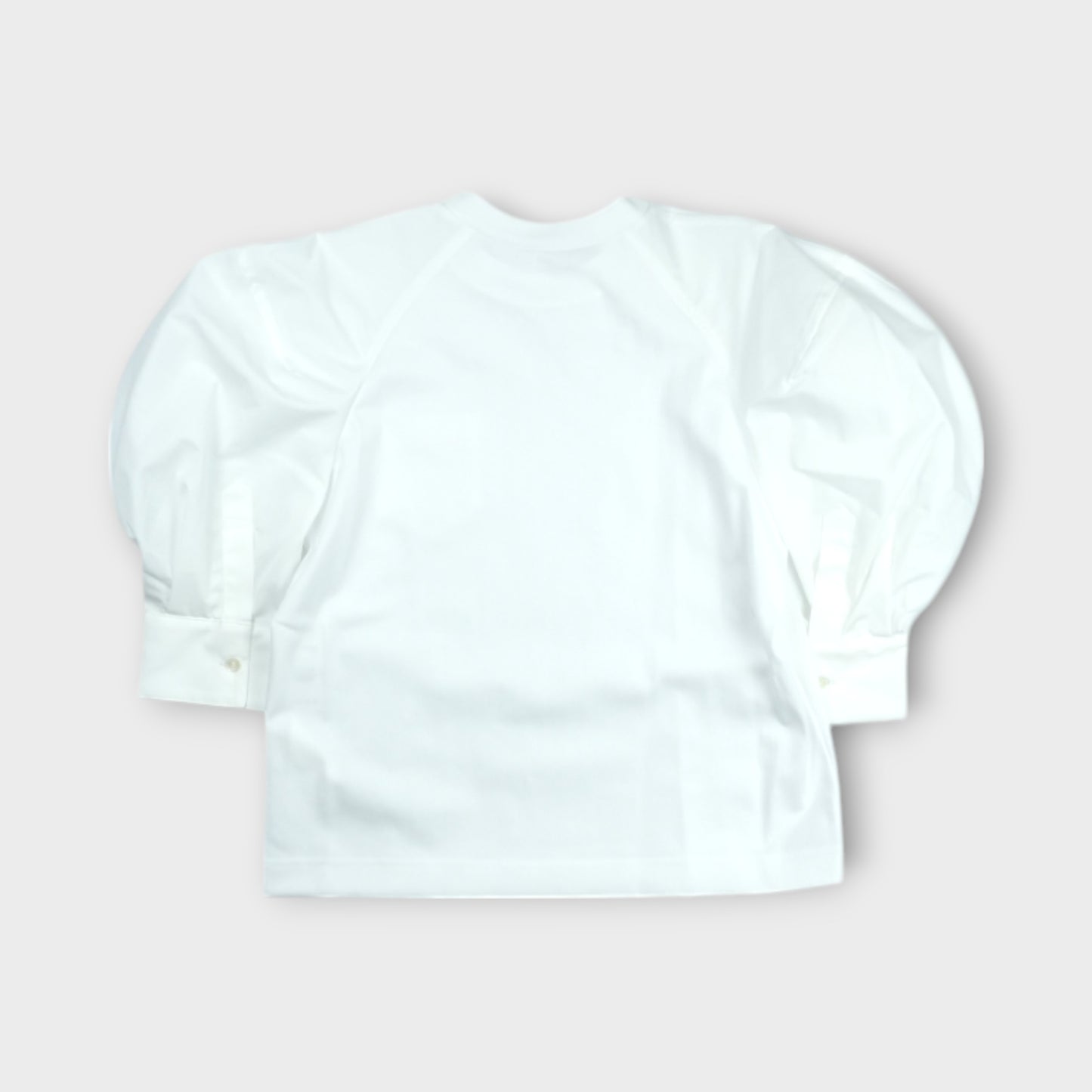 sacai Cotton Poplin x Cotton Jersey T-Shirt