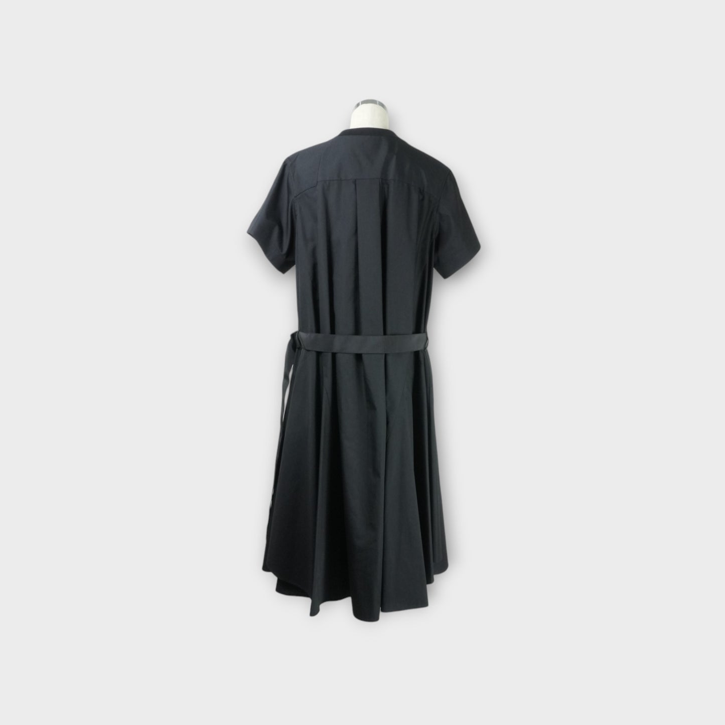 sacai Cotton Poplin x Cotton Jersey Dress