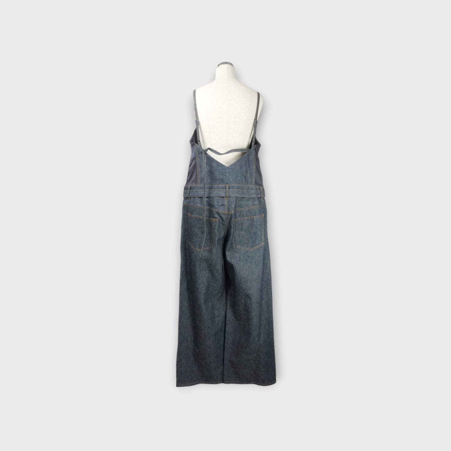 sacai Denim Mix Jumpsuit