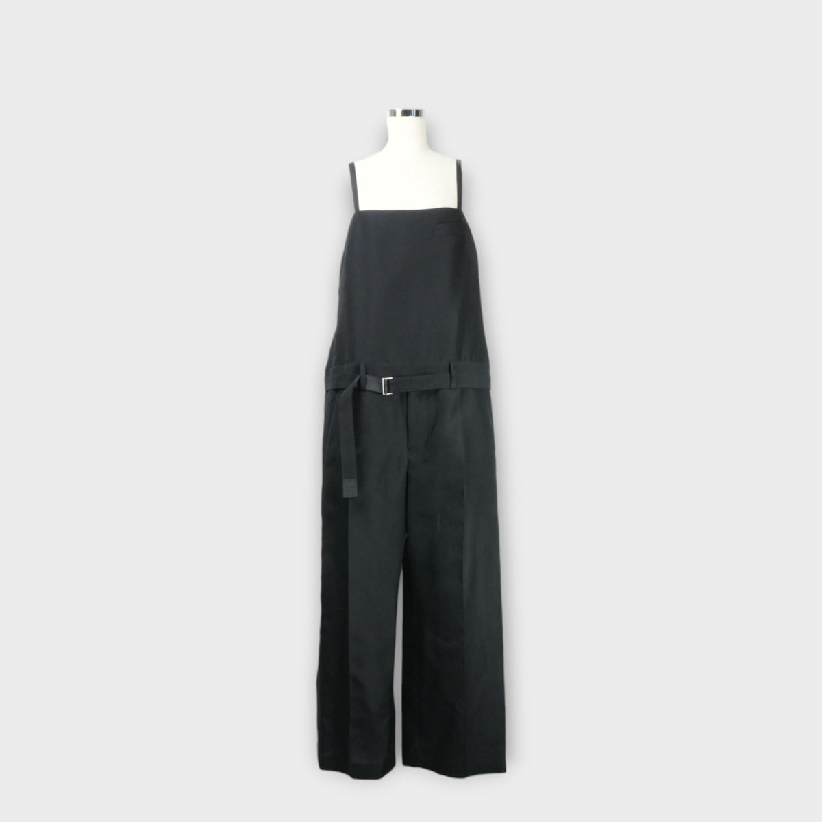 sacai Double-Faced Silk Cotton Jumpsuit – mou by ACROPOLIS