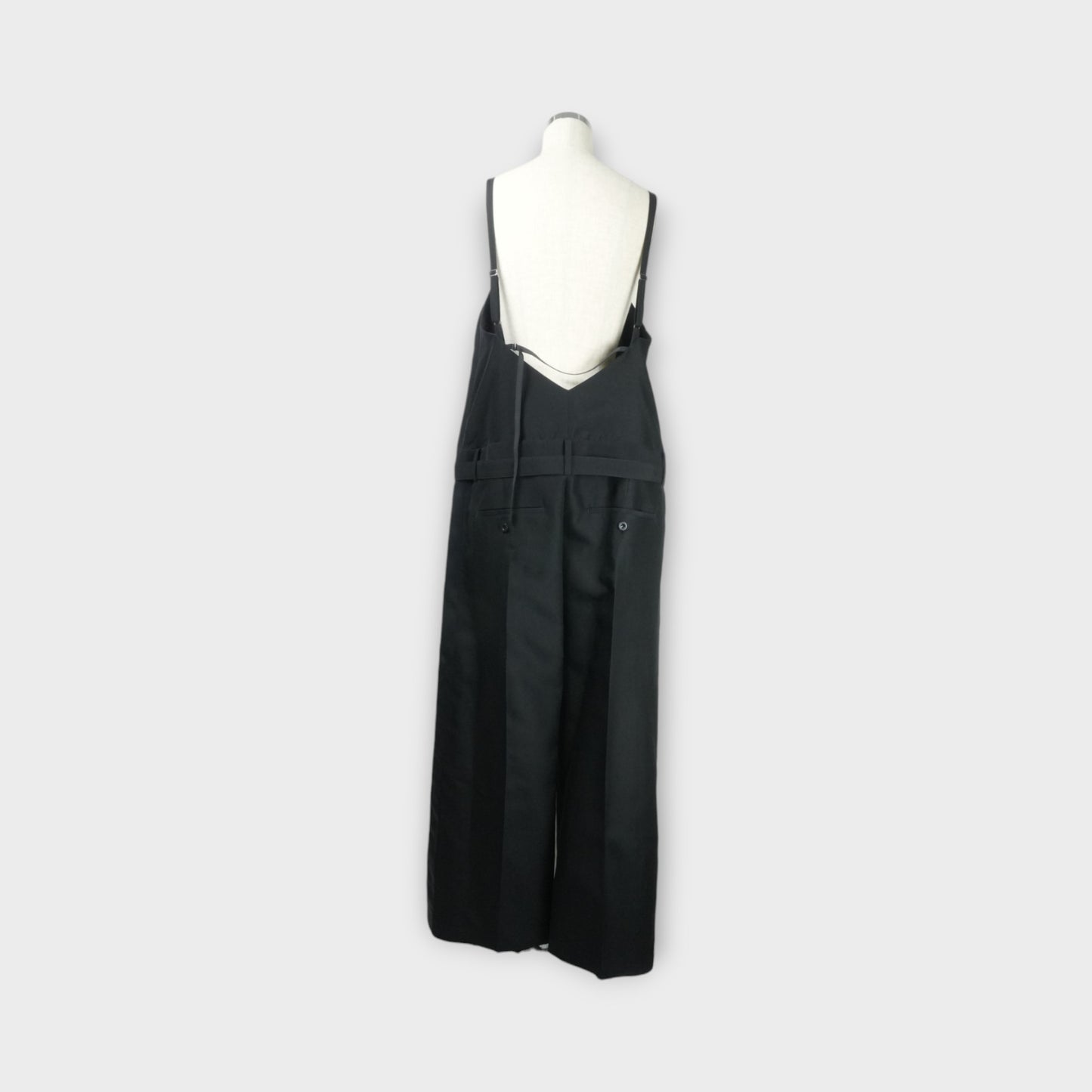 sacai Double-Faced Silk Cotton Jumpsuit