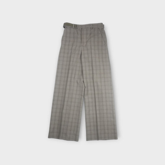 sacai Wool Silk Suiting Pants