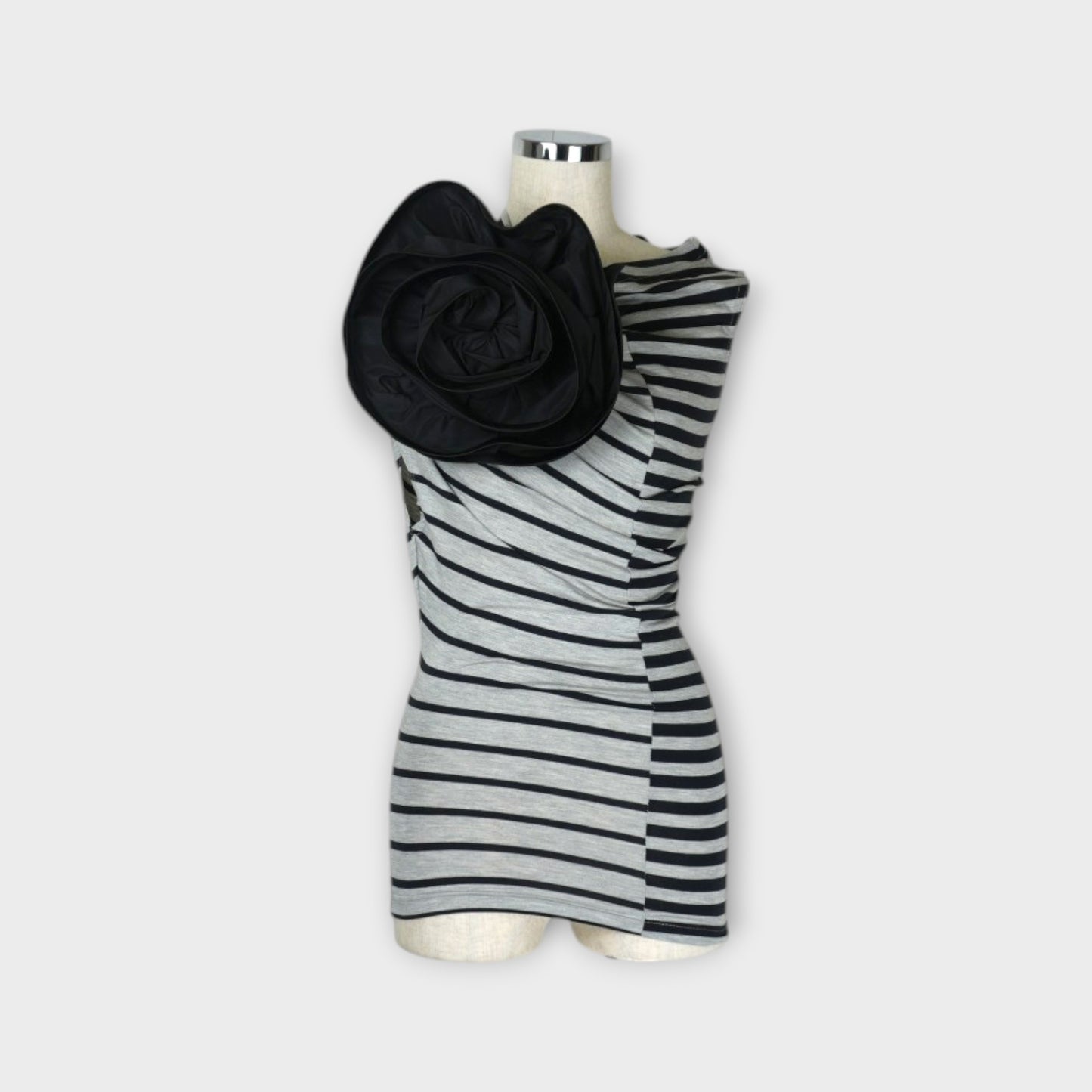 Vaquera STRIPED CORSAGE TOP KNIT