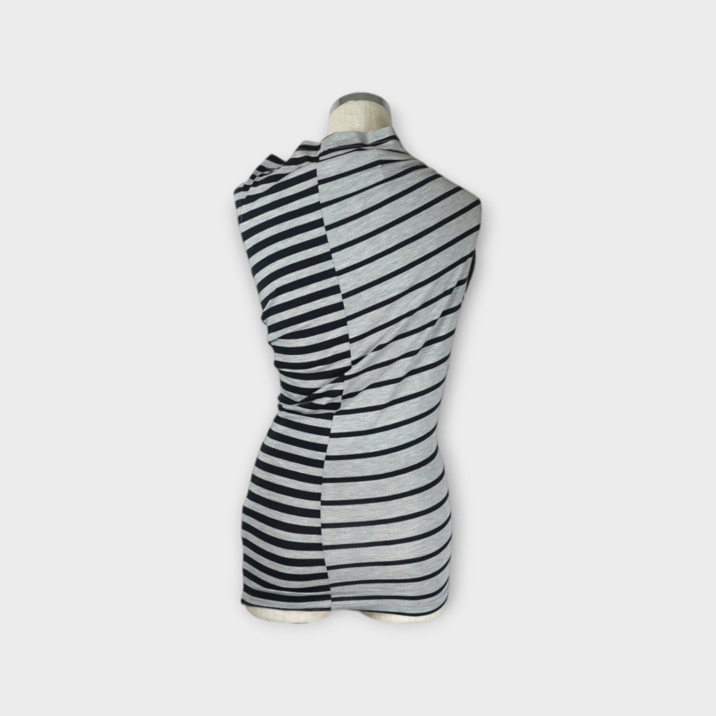 Vaquera STRIPED CORSAGE TOP KNIT