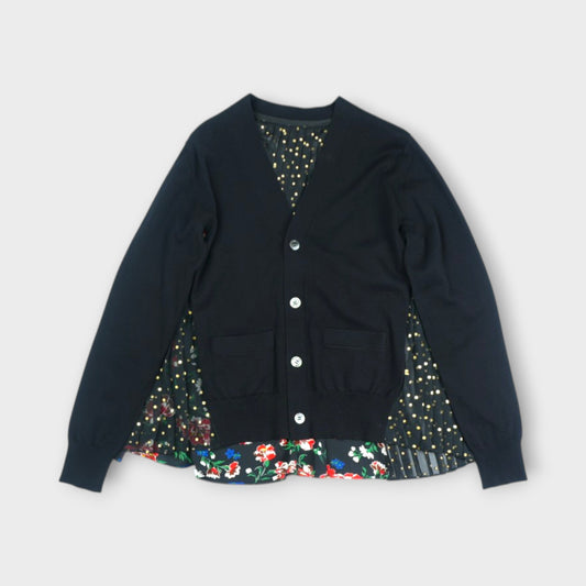 sacai WOMEN Pattern Mix Cardigan