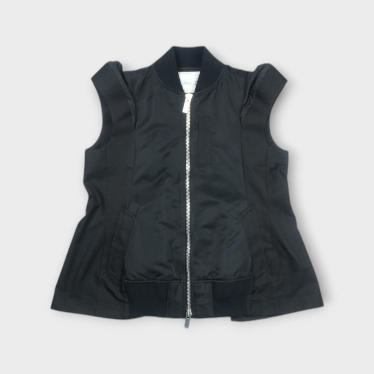 sacai Nylon Twill x Gabardine Vest