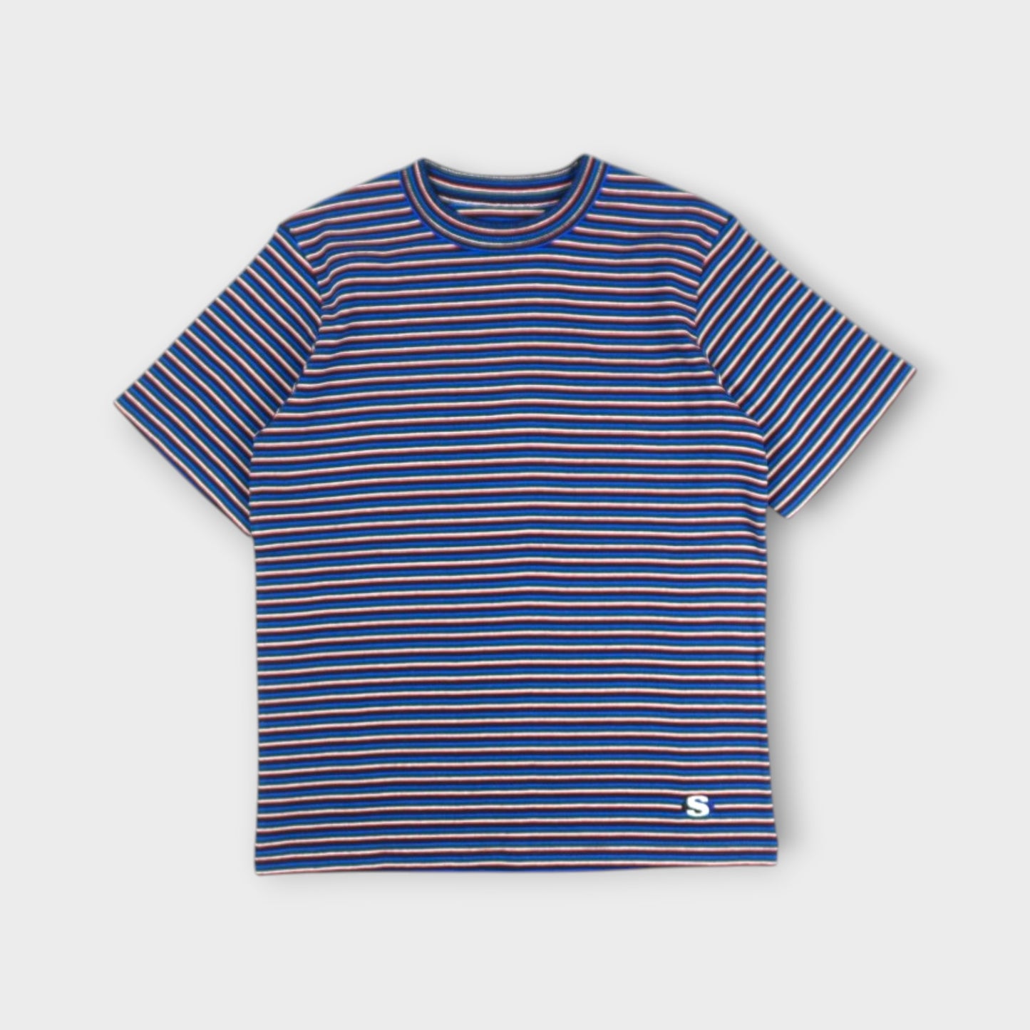 sacai MEN Stripe Cotton Rib T-Shirt
